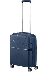 Чемодан для ручной клади American Tourister Starvibe Spinner Navy 55 cm цена и информация | Чемоданы, дорожные сумки | 220.lv