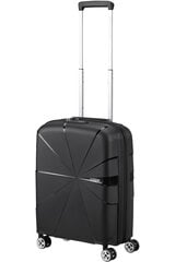Чемодан для ручной клади American Tourister Starvibe Spinner Black, 55 см цена и информация | Чемоданы, дорожные сумки | 220.lv