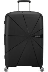 Чемодан для ручной клади American Tourister Starvibe Spinner Black, 55 см цена и информация | Чемоданы, дорожные сумки  | 220.lv