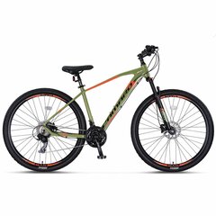 Velosipēds Umit Camaro HYD 29" 21G, izmērs 20",51 cm, zaļš/oranžs cena un informācija | Velosipēdi | 220.lv