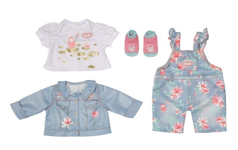 Leļļu apģērbs Baby Annabell Active Deluxe Jeans, 43 cm cena un informācija | Rotaļlietas meitenēm | 220.lv