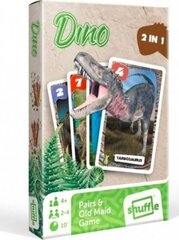 Игра shuffle Dino 2 в 1 цена и информация | Настольная игра | 220.lv