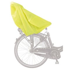 Pārsegs bērna velosipēda sēdeklītim, dzeltens cena un informācija | Bērnu velosipēdu sēdeklīši | 220.lv