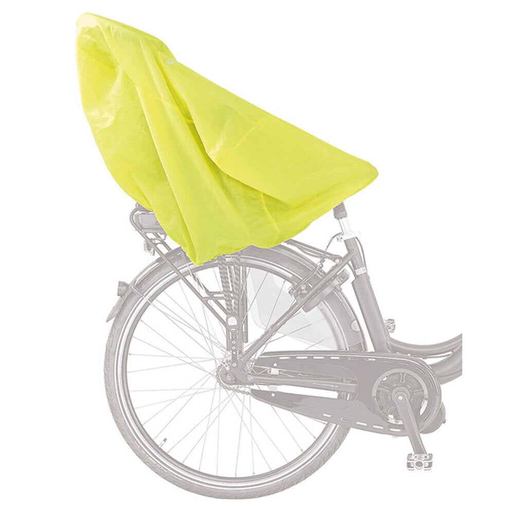 Pārsegs bērna velosipēda sēdeklītim, dzeltens цена и информация | Bērnu velosipēdu sēdeklīši | 220.lv