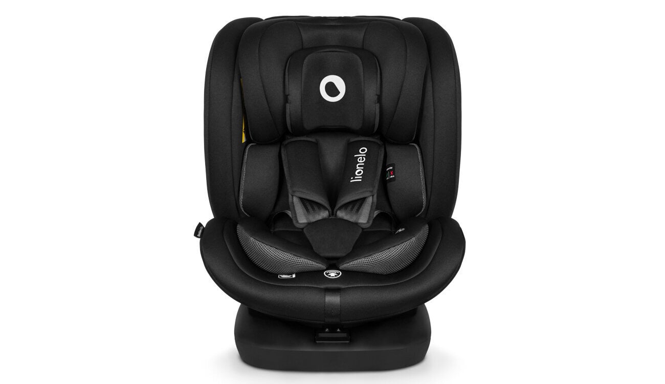 Mašīnas sēdeklis Lionelo Bastiaan I-size, 0-36 kg, Black Carbon цена и информация | Autokrēsliņi | 220.lv