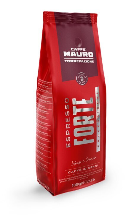 Kafijas pupiņas Mauro Espresso Forte, 1kg cena un informācija | Kafija, kakao | 220.lv