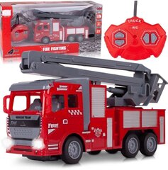 Радиоуправляемая пожарная машина, 22 см цена и информация | Конструктор автомобилей игрушки для мальчиков | 220.lv