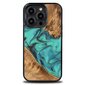 Bewood Unique Turquoise Wood and Resin cena un informācija | Telefonu vāciņi, maciņi | 220.lv