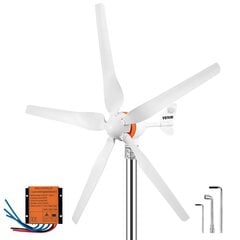 Ветрогенератор с горизонтальной осью, генератор Vevor 12 В, 300 Вт цена и информация | Электрогенераторы | 220.lv