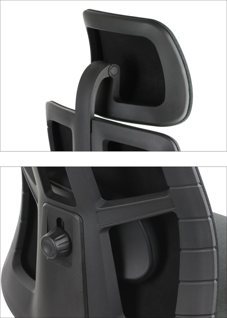 Biroja krēsls Stema Akcent, melns цена и информация | Biroja krēsli | 220.lv