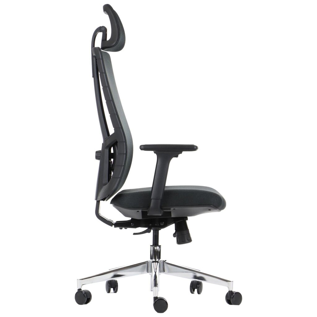 Biroja krēsls Stema Akcent, melns cena un informācija | Biroja krēsli | 220.lv