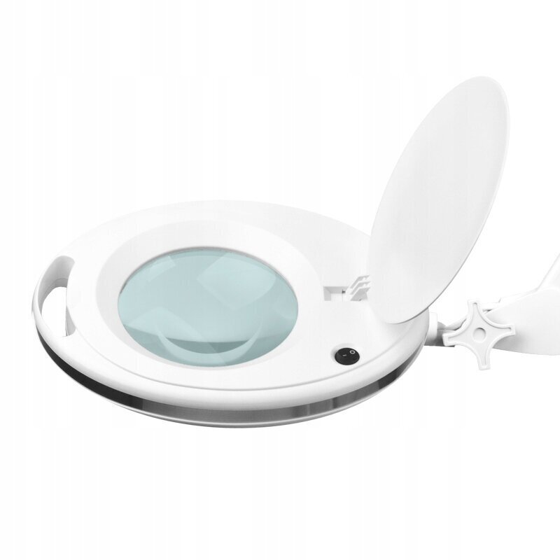 Kosmetoloģijas LED lampa ar palielināmo lukturi 5D 10W WHITE цена и информация | Galda lampas | 220.lv