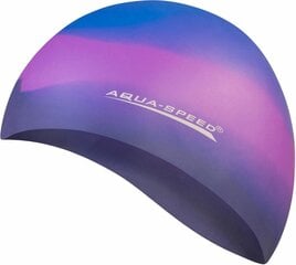 Шапочка для плавания Aqua Speed Bunt, фиолетовая/темно синяя цена и информация | Шапочки для плавания | 220.lv