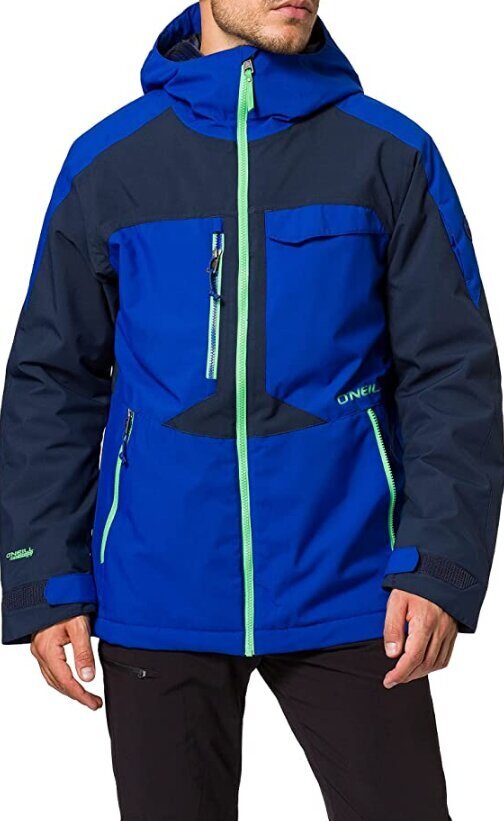 O'Neill Vīrieši Pm Exile Perform 8P0042 Ski Jackets Gaiši zils L cena un informācija | Vīriešu slēpošanas apģērbs | 220.lv