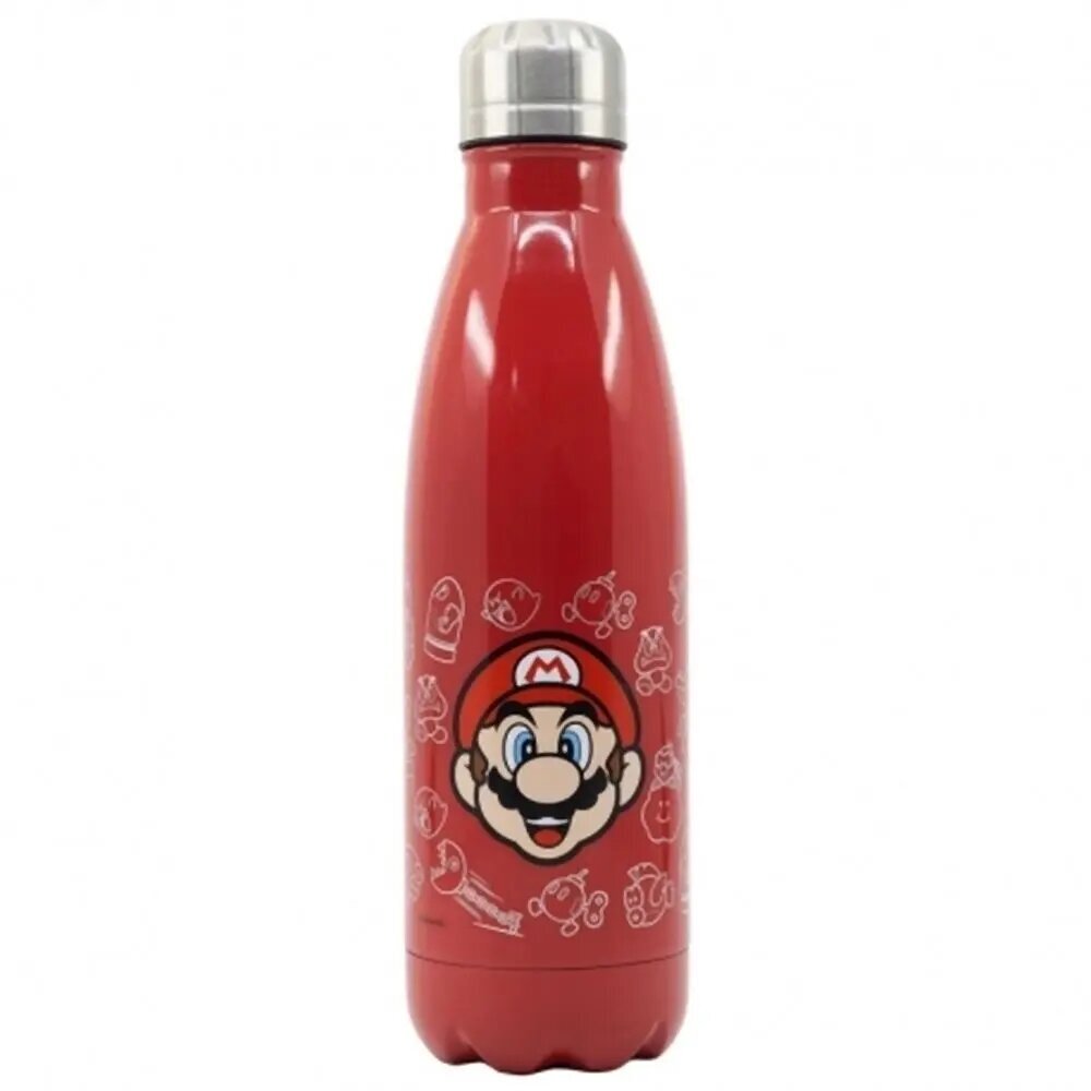 Stor Super Mario metāla pudele (780ml) cena un informācija | Ūdens pudeles | 220.lv