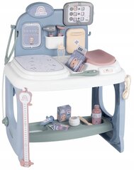 Aprūpes centrs ar elektronisko planšetdatoru + 24 aksesuāri Smoby Baby Care cena un informācija | Rotaļlietas meitenēm | 220.lv