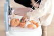 Aprūpes centrs ar elektronisko planšetdatoru + 24 aksesuāri Smoby Baby Care цена и информация | Rotaļlietas meitenēm | 220.lv