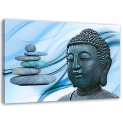 Reprodukcija Budas galva un akmeņi цена и информация | Картины | 220.lv