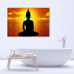 Reprodukcija Budas meditācija saullēktā цена и информация | Картины | 220.lv