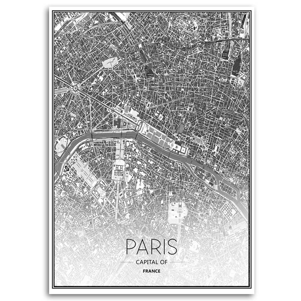 Reprodukcija Parīzes plāns cena un informācija | Gleznas | 220.lv