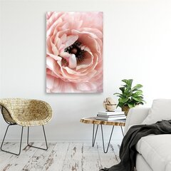 Холст, принт, розовый пион в крупном плане 59,99 цена и информация | Картины | 220.lv
