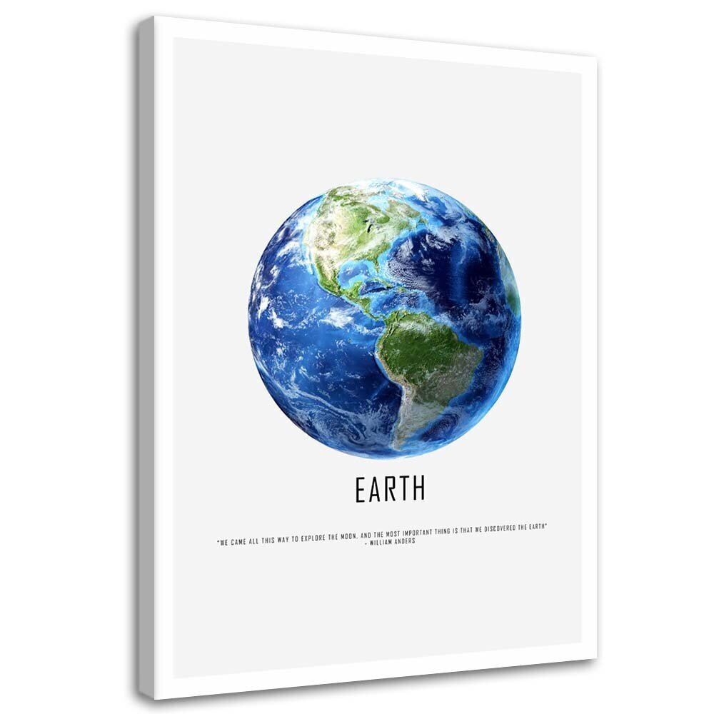 Reprodukcija Planēta zeme cena un informācija | Gleznas | 220.lv
