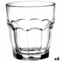 Glāzes Bormioli Rocco Rock Bar Caurspīdīgs Stikls 270 ml (6 gb.) цена и информация | Стаканы, фужеры, кувшины | 220.lv