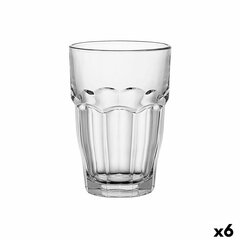 Glāze Bormioli Rocco Rock Bar Caurspīdīgs Stikls 370 ml (6 gb.) cena un informācija | Glāzes, krūzes, karafes | 220.lv