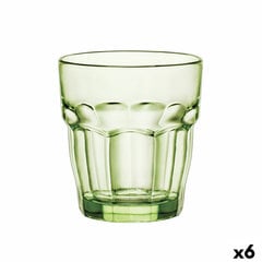 Glāze Bormioli Rocco Rock Bar Zaļš Stikls 270 ml (6 gb.) cena un informācija | Glāzes, krūzes, karafes | 220.lv