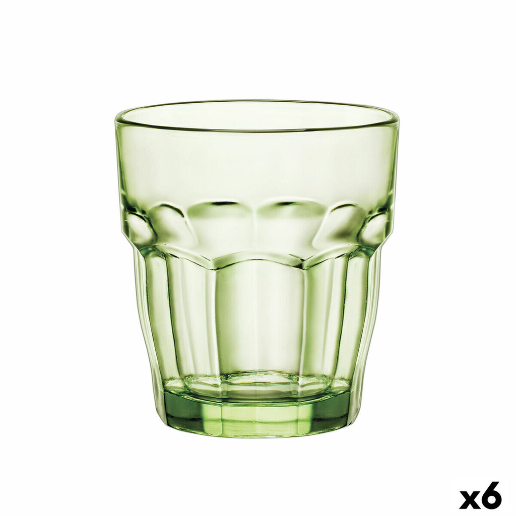 Glāze Bormioli Rocco Rock Bar Zaļš Stikls 270 ml (6 gb.) цена и информация | Glāzes, krūzes, karafes | 220.lv