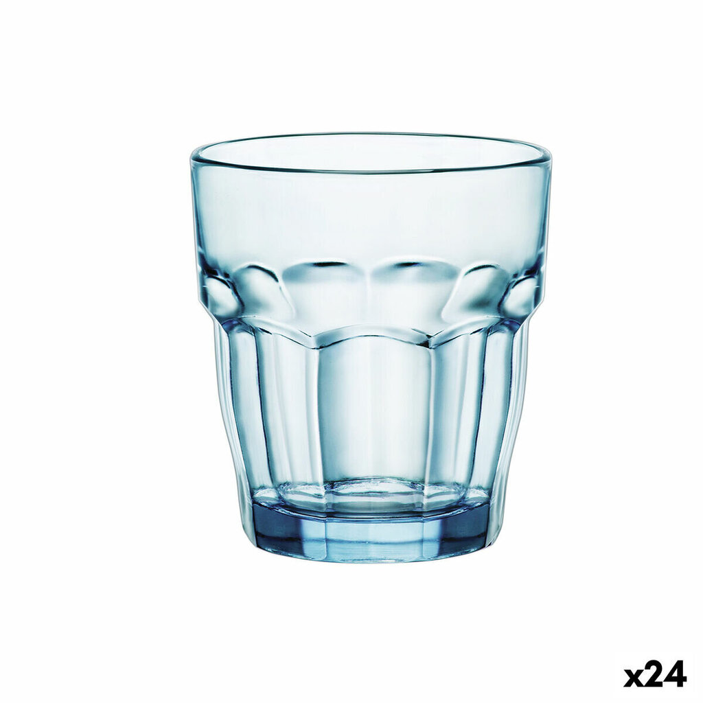 Glāze Bormioli Rocco Rock Bar Zils Stikls 270 ml (24 gb.) цена и информация | Glāzes, krūzes, karafes | 220.lv