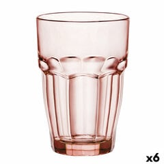 Glāze Bormioli Rocco Rock Bar Oranžs Stikls 370 ml (6 gb.) cena un informācija | Glāzes, krūzes, karafes | 220.lv