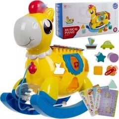 Интерактивная лошадка-качалка, игрушка 8в1 цена и информация | Развивающие игрушки | 220.lv