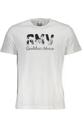 Gian Marco Venturi krekls AU00786-ITALO, balts цена и информация | Мужские футболки | 220.lv