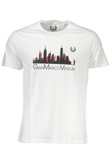 Gian Marco Venturi t-krekls vīriešiem AU00782-ALVARO, balts цена и информация | Мужские футболки | 220.lv