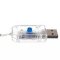 Gaismas aizkars 108LED USB, silti balts cena un informācija | Ziemassvētku lampiņas, LED virtenes | 220.lv