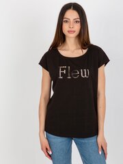 T-krekls sievietēm Fancy 668196, melns цена и информация | Женские футболки | 220.lv
