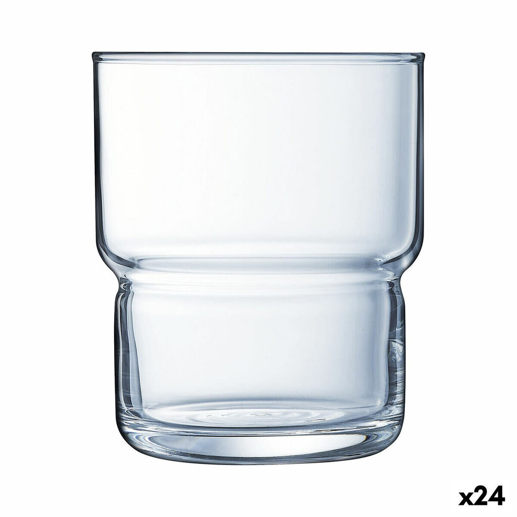 Glāze Luminarc Funambule Caurspīdīgs Stikls 270 ml (24 gb.) cena un informācija | Glāzes, krūzes, karafes | 220.lv
