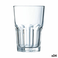 Glāze Luminarc New America Caurspīdīgs Stikls 24 gb. 400 ml cena un informācija | Glāzes, krūzes, karafes | 220.lv