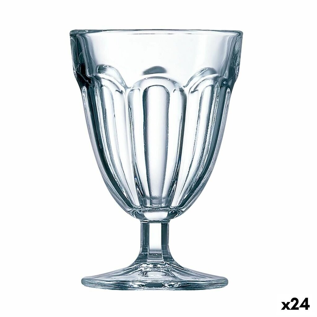 Vīnaglāze Luminarc Roman Ūdens Caurspīdīgs Stikls 140 ml (24 gb.) cena un informācija | Glāzes, krūzes, karafes | 220.lv
