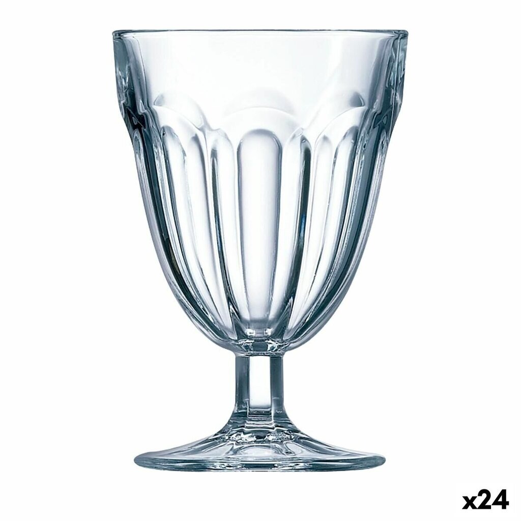 Vīnaglāze Luminarc Roman Ūdens Caurspīdīgs Stikls 210 ml (24 gb.) cena un informācija | Glāzes, krūzes, karafes | 220.lv