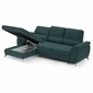Stūra dīvāns Homede Gullo, zaļš cena un informācija | Stūra dīvāni | 220.lv