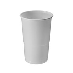 Набор многоразовых чашек Algon Белый 250 ml 50 штук цена и информация | Стаканы, фужеры, кувшины | 220.lv