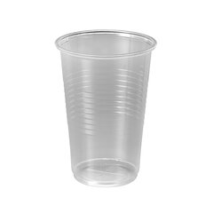 Набор многоразовых чашек Algon Прозрачный 250 ml 50 штук цена и информация | Стаканы, фужеры, кувшины | 220.lv