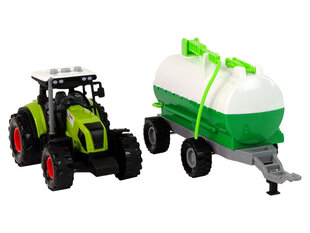 Rotaļlietu traktors ar tvertni Lean Toys cena un informācija | Rotaļlietas zēniem | 220.lv
