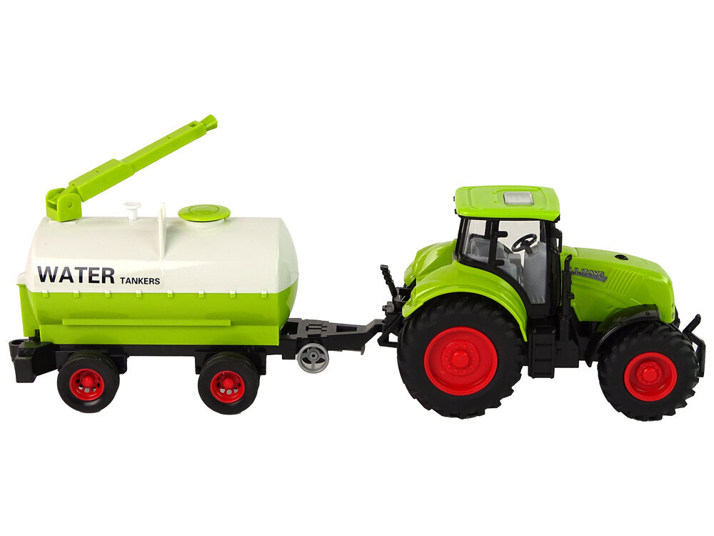 Rotaļlietu traktors ar ūdens tvertni Lean Toys cena un informācija | Rotaļlietas zēniem | 220.lv