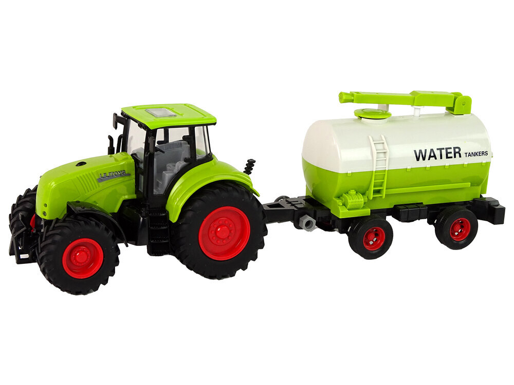 Rotaļlietu traktors ar ūdens tvertni Lean Toys cena un informācija | Rotaļlietas zēniem | 220.lv