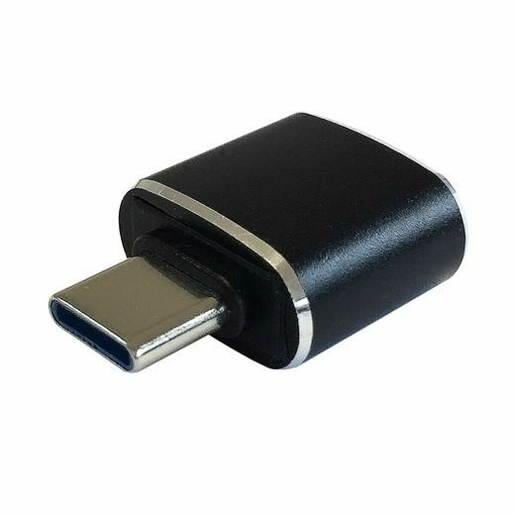 Kabelis Aisens Mini adaptador USB 3.1 Gen2 3A, tipo USB-C/M-A/H, Negro cena un informācija | Adapteri un USB centrmezgli | 220.lv