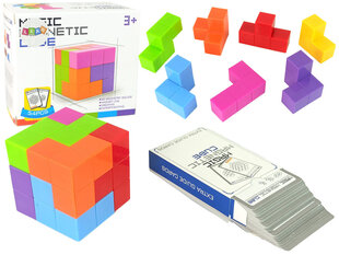 Magnētiskais puzles kubs, 7 gab. cena un informācija | Konstruktori | 220.lv