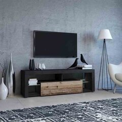 TV galdiņš Hakano Teneo, melns cena un informācija | TV galdiņi | 220.lv